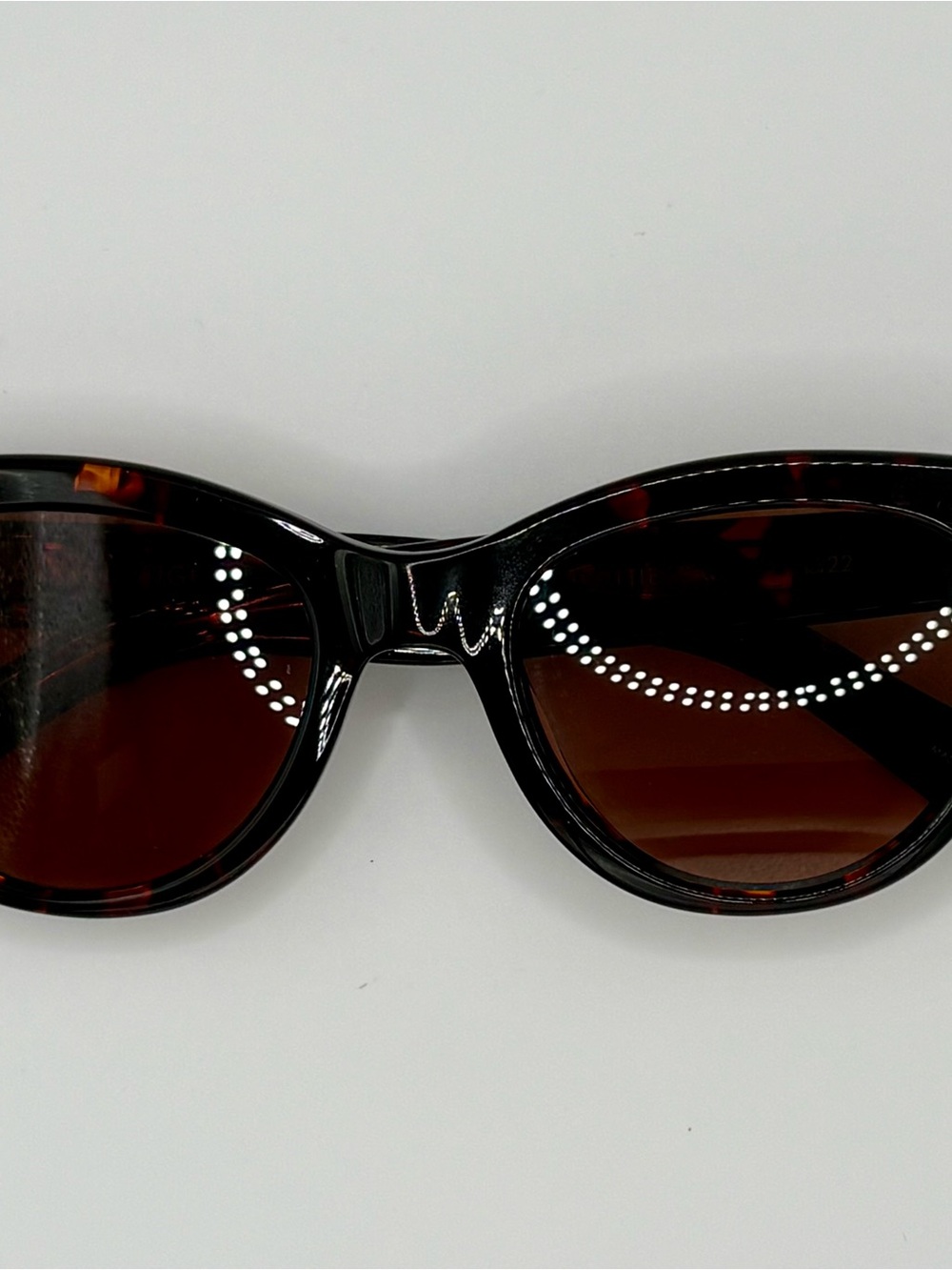 🐆 Garrett Leight “Dottie” Cat-Eye Sunglasses in Tortoise NWOT - Picture 4 of 9